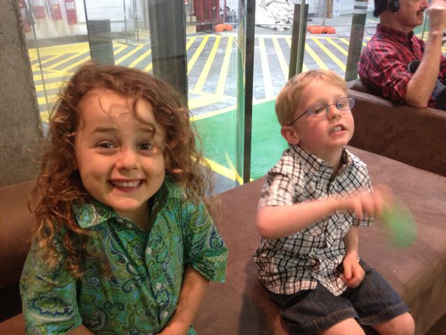 Waiting at the stage door